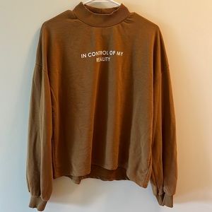 Zara crewneck sweatshirt